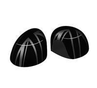 Wing Mirror Housing Rearview Mirror Cover The Black Flag Rear View Mirror Covers For Mini For Countryman For Cooper S For Clubman For Paceman R55 R56 R57 R58 R59 R60 R61 Car-styling(The black flag,Man