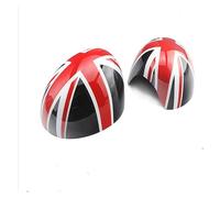 Wing Mirror Housing Rearview Mirror Cover The Black Flag Rear View Mirror Covers For Mini For Countryman For Cooper S For Clubman For Paceman R55 R56 R57 R58 R59 R60 R61 Car-styling(Black Jack,Power f