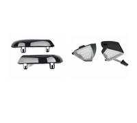 Wing Mirror Indicator 1/set For Vw For Sharan For Superb For Eos Dynamic Led Turn Signal Light Side Wing Mirror Puddle Light Dynamic Turn Signal(Yellow)