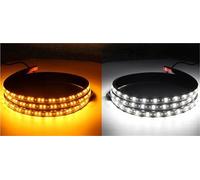 Wing Mirror Indicator 12-24V LED Side Marker Lights 4 Wire Connection Running Board Lights With Continuous Turn Signals For Truck Car Pickup Turn Signal Light