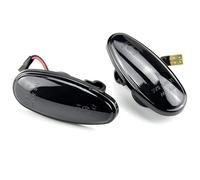 Wing Mirror Indicator 2Pc MR522027 Dynamic LED Side Marker Light For Mitsubishi For Outlander (CU) I-Miev For Galant For Eclipse No Errors Turn indicator lights(Smoky-black)