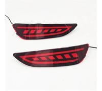 Wing Mirror Indicator 2PCS Car Tail Light LED Brake Light Taillight For Hyundai For Accent Hatchback 2012 2013 2014 2015 2016 2017 Rear Bumper Lamp Turn Signal Light