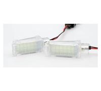 Wing Mirror Indicator 2pcs Xenon White LED Courtesy Under Door Footwell Light Trunk Lamp For VW For Touareg For Tiguan For Passat Dynamic Turn Signal