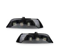 Wing Mirror Indicator Blinker For Mustang 2015-2017 Dynamic Amber LED Car Front Bumper Turn Signal Lights White DRL Parking