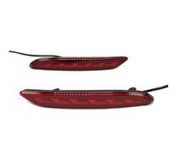 Wing Mirror Indicator Flowing Turn Signal Braking Driving Lamp Car Led Rear Bumper Reflector Light For Chevy For Cavalier 2019 2020 2021 2022 2023 Turn Signal Light(Red Model A)