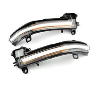 Wing Mirror Indicator For BMW 1 2 3 4 Series F20 F21 F22 F30 F32 F33 E84 X1 I3 Rearview Mirror Turn Flash LampCar LED Dynamic Turn Signal Light Mirror Indicators Light (Color : Crystal White)