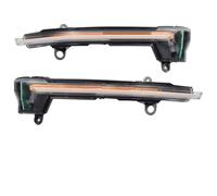 Wing Mirror Indicator For SEAT For Ateca For Cupra For Ateca For Tarraco For Xcellence 2016-2019 Car Blinker Indicator Sequential Turn Signal Light Dynamic Turn Signal(Yellow-Crystal)