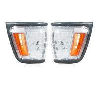 Wing Mirror Indicator For Toyota For Hilux Mk3 LN RN 1989-1993 Turn Signal Light Corner Marker Signal Light Car Front Bumper Corner Light Turn Signal Light(1 Left and 1 Right)