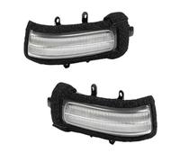 Wing Mirror Indicator For Toyota For RAV4 For Highlander For 4Runner For Sienna For Fortuner For Rush LED Turn Signal Lamps OEM 8173052071 2PIECE Dynamic Turn Signal(Silver)