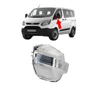 Wing Mirror Indicator Lamp Lens For FORD Transit Tourneo Custom 2012 Onwards 1766580 BK2113B382AB (Left, One Size)