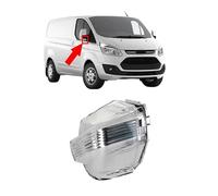 Wing Mirror Indicator Lamp Lens For FORD Transit Tourneo Custom 2012 Onwards 1766580 BK2113B382AB (Right, One Size)