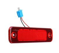 Wing Mirror Indicator LED High Mount Third Tail Brake Lights Parking Warning Signal Lamp Fit For Transit For MK7 2006-2014 1519539 5128002 Dynamic Turn Signal(Red)