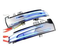 Wing Mirror Indicator Light 2pcs Dynamic LED Turn Signal Light Mirror Indicator Blinker For Mercedes For Benz W176 W246 W204 W212 C117 X156 C204 X117 Turn Signal Light(Blue-Yellow)