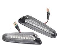Wing Mirror Indicator Light For BMW E90 E91 E92 E93 E60 E87 E82 E46 Led Si Marker Turn Signal Light Sequential Blinker 63137165914(Dynamic Crystal A)