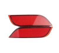 Wing Mirror Indicator Rear Bumper Reflector Light Tail Brake Stop Signal Lamp For Subaru For Impreza For XV For Crosstrek 2007+ Turn Signal Light(Red Lens)