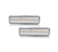 Wing Mirror Indicator Turn Signal For Dodge For Ram For Truck For For Charger For D100 For D150 For D250 Front Side Marker Lights Turn Signal Light(Clear Lens white)