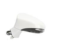 Wing Mirror Replacement 11 Pins Door Side Mirror Assembly For Lexus ES350 2013 2014-2018 Glossy White No Anti Glare Heated Wing Mirror 87940-33B31-C0 Door Rear View Mirror(Glossy White left)