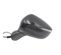 Wing Mirror Replacement 9 Pins Side Mirror Assembly For Mazda For CX-5 2015 2016 Rear View Mirror Glass Heated Auto Folding Turn Light Blind Spot Monitoring Door Rear View Mirror(Black-Left)