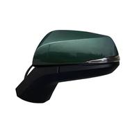 Wing Mirror Replacement 9 Wire Car Side Door Rearview Mirror Assembly For Toyota For Sienna 2020-2023 Auto Fold Heating Turn Signal Mirror Assy Door Rear View Mirror(9 Wire Left green)