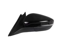Wing Mirror Replacement Car Side Rearview Mirror Assembly 8 Wire For For Focus 2019-2023 Auto Electric Folding Turn Signal Blind Spot Mirror Assy Door Rear View Mirror(8 pin Left Black)