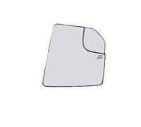 Wing Mirror Replacement Glass For F150 2015 2016 2017 2018 2019 2020 Heated Side Mirror Glass Rearview White Lens FL3Z17K707L Wing Mirror Glass