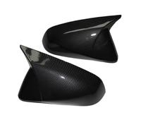 Wing Mirror Shell Compatible With Lexus For NX 200 For 200t 300 For 300h 2014-2019 Bright Black Carbon Fiber Mirror Cover Caps Accessories(Carbon fiber pattern)
