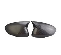 Wing Mirror Shell Compatible With Nissan For Rogue 2021 2022 2023 2024 Car Accessories Replacement Rearview Side Mirror Cover For Wing Cap Exterior Case Trim(Carbon)