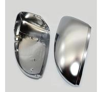 Wing Mirror Shell Compatible With VW For EOS 2011 2012 2013 2014 2015 Car Mirror Cover Matte Chrome For Silver Rearview Mirror Cover Exterior Rear View Mirror Housing