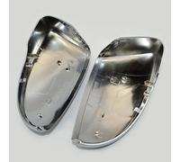 Wing Mirror Shell Compatible With VW For EOS 2011 2012 2013 2014 2015 Matt Chrome Mirror Cover For Silver Car For Wing Mirror Covers Caps