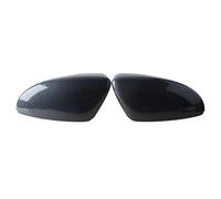 Wing Mirror Shell Compatible With VW For Eos For Scirocco 2009 2010 2011 2012 2013 2014 2015 2016 Car Styling Accessories Car Side Rearview Mirror Cover Cap(Black Carbon)