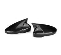 Wing Mirror Shell Compatible With VW For Passat B7 For EOS For Beetle A5 2011-2015 Car Rearview Mirror Cover Car Styling Side For Wing Mirror Cover Cap(Black)