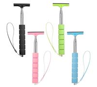 Wing Mirror Squeegee - 4 PCS Side Mirror Squeegee, Cleaning Tool Vehicle Accessories, Multi-color Wiper Blades, Car Window Cleaner, Retractable Car Rearview Mirror Wiper, Universal Automotive