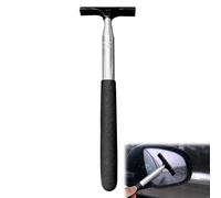 Wing Mirror Squeegee Wing Mirror Cleaner Retractable Car Side Mirror Wiper Car Squeegee Car Window Squeegee with 38.58in Telescopic Long Rod for Car Mirror Car Windows Windshields Shower Door Etc.