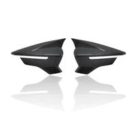 Wing Mirror Trim Cover Carbon Fiber Black Car Rear View Door Wing Side Mirror Cover Caps Shell Case For Seat For Leon For Lion 5F III Side Mirror Cover(Carbon Fiber)