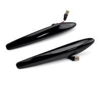 Wing Mirror Turn Dynamic Side Marker Lights Arrow Turn Signal Blinker Lamps For Alfa For Romeo 159 / Sportwagon For Boera For Spider typ 939 Wing Mirror Indicator(Smoked black)