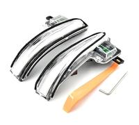 Wing Mirror Turn Dynamic Turn Signal Light For Toyota For RAV4 XA50 2019 2020 2021 Side Mirror Marker Sequential Indicator Lamp Wing Mirror Indicator(Crystal white)