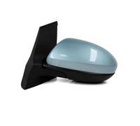 Wing Mirror Unit Car Accessories For Mazda 2 For DE 2007 2008 2009 2010 2011 2012 2013 2014 Car Exterior Door Rearview Side Mirror Assembly Rearview Mirror Assembly(Only Left Blue BS)