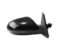 Wing Mirror Unit For A6 For C7 2013 2014 2015 2016 2017 2018 Auto Left Right Side Power Heated Fold Turn Signal 8 Wires Side Mirror Assembly(17 Wires Black Right)