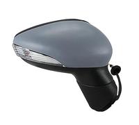 Wing Mirror Unit For Fiesta Mk7 Mk8 2008-2013 Outside Door Rearview Mirror With Turn Signal Car Side Door Mirror Assembly Wing Mirror Electric(As Shown Right)