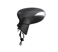 Wing Mirror Unit For Fiesta Mk7 Mk8 2008-2013 Outside Door Rearview Mirror With Turn Signal Car Side Door Mirror Assembly Wing Mirror Electric(As Shown Left)