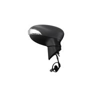 Wing Mirror Unit For Fiesta Mk7 Mk8 2008-2013 Outside Door Rearview Mirror With Turn Signal Car Side Door Mirror Assembly Wing Mirror Electric(As Shown Right)