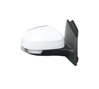 Wing Mirror Unit For Focus MK3 2011-2018 Silver With Heating European Style Car Accessories 6/8 Pins Right Side Rearview Mirror Assembly Wing Mirror Electric(Right 1)