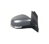 Wing Mirror Unit For Focus MK3 2011-2018 Silver With Heating European Style Car Accessories 6/8 Pins Right Side Rearview Mirror Assembly Wing Mirror Electric(Right 3)