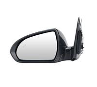 Wing Mirror Unit For Hyundai For Elantra 2017 2018 2019 2020 7 Pins Side Mirror Assembly Black With Blind Spot Heated Door Mirror(1pc left)