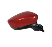 Wing Mirror Unit For Mazda 6 For M6 For Atenza 2018 2019 2020 2021 2022 8Pins 9Pins Power Folding Auto Side Rearview Mirror Assy Turn Signal Assembly Wing Mirror Electric(Red-8PINS RH)