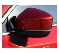 Wing Mirror Unit For Mazda For CX-5 CX5 2017 2018 2019 2020 2021 2022 8PINS 9PINS Power Folding Door Wing Rear View Mirror Assy Side Mirror Assembly Complete Wing Mirrors Cars(9PINS-L,Soul Red)