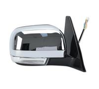 Wing Mirror Unit Replacement for Mitsubishi For Pajero V73 V77 V93 V97 2006-2021 Side Door Mirror Assembly Car Power Rear View Mirror Chrome Cover Cap 7632a655 Complete Wing Mirrors Cars(10pins r