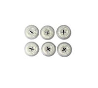 Wing Mirror Upper Corner Trim Fixing Clips, Expanding Nut, for VW, for POLO 4, 9N, 5, 6R, for GTI, for ID3, for CC, for Caddy, for T-Roc, for Fox, for Eos, for Beetle, for Sedan(6pcs)