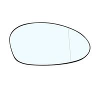 Wing Mirror Upper Glass For BMW E46 E90 E91 E92 E93 E81 E87 E82 E85 E86 E88 Wing Mirror Glass Heated Door Rearview Lens(White R)