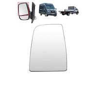 Wing Mirror Upper Glass Left Passenger Side Non-Heated For Ford Transit Mk8 2014 Onwards Wing Mirror Glass + Back Plate